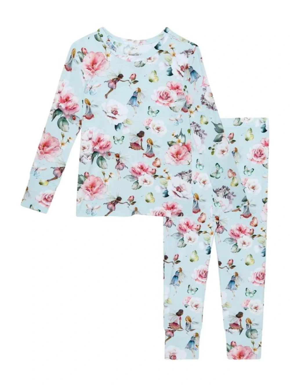 NWT Posh Peanut Melinda Pajama/ Loungewear Set 3T-4T Fairies & Flowers